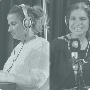 Elisa Peirano y a Angie Sanz